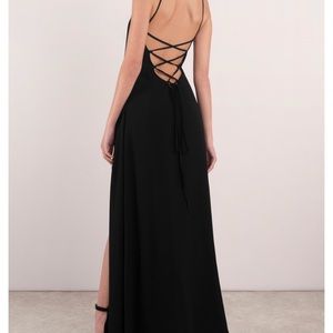 ANGL Vegas Beaded Ladder Bck Maxi Dress